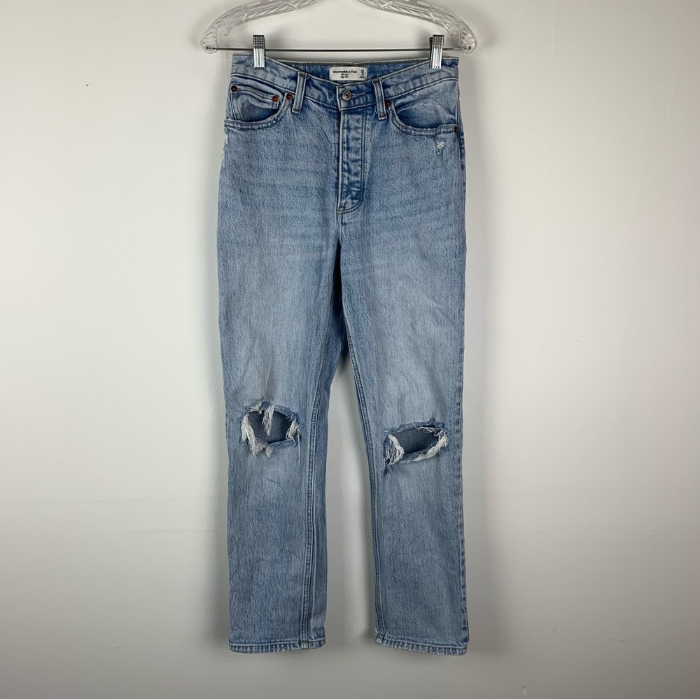 Abercrombie High Rise Dad Jeans 25 Regular